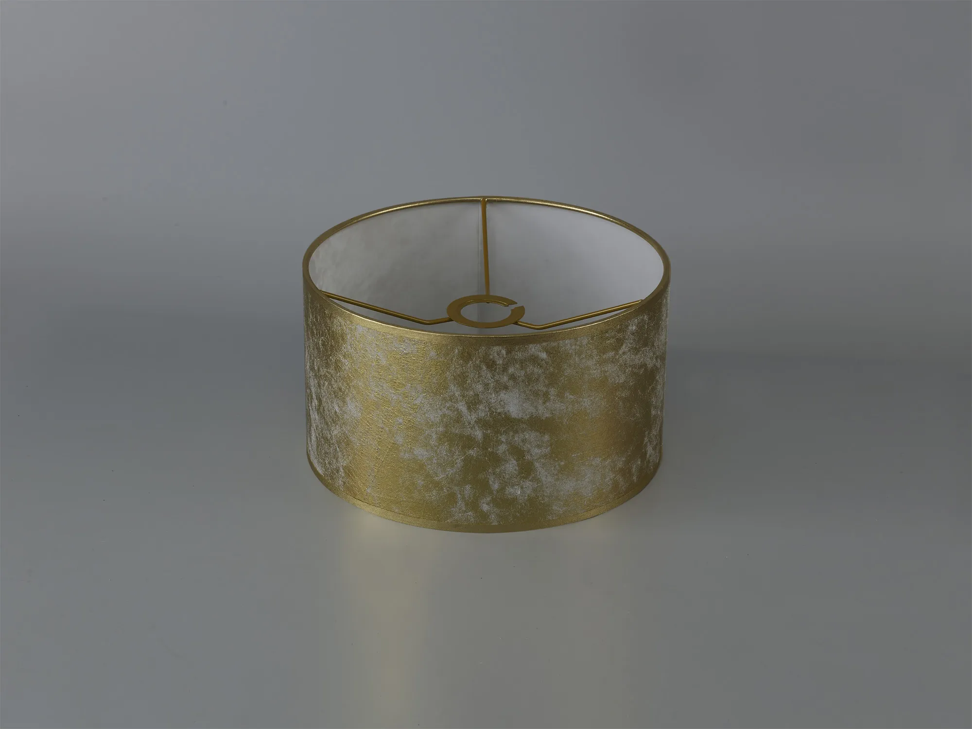 Sigma Cylinder 30cm Shade Gold Leaf; White D0583  Deco Sigma